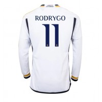 Real Madrid Rodrygo Goes #11 Hjemmedrakt 2023-24 Langermet
